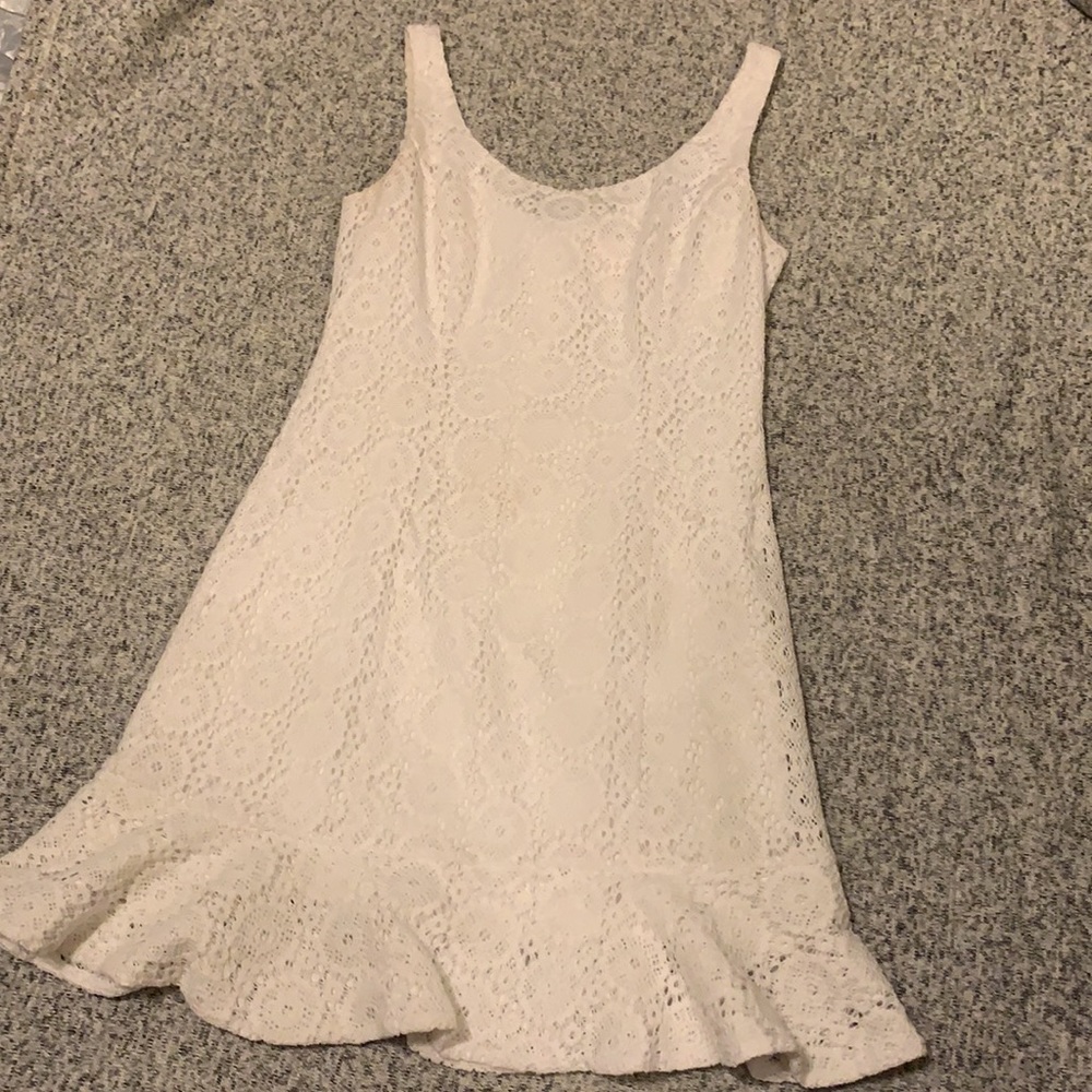 Lilly Pulitzer White Lace Dress